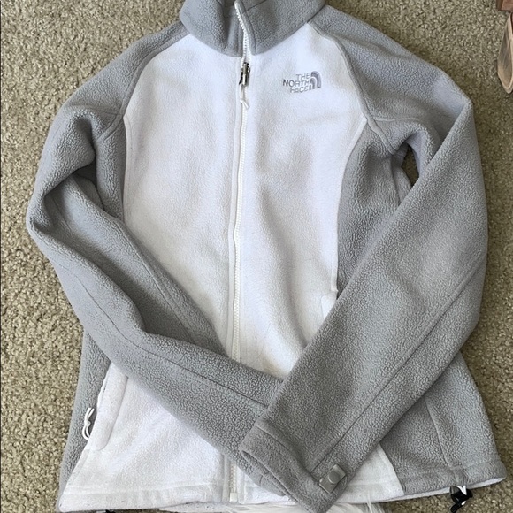 The North Face Jackets & Blazers - the north face gray / white small jacket